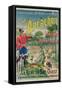 Poster Advertising the Seaside Resort of Arcachon, c.1910-M. de Fonremis-Framed Stretched Canvas