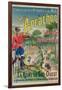 Poster Advertising the Seaside Resort of Arcachon, c.1910-M. de Fonremis-Framed Giclee Print