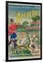 Poster Advertising the Seaside Resort of Arcachon, c.1910-M. de Fonremis-Framed Giclee Print