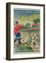 Poster Advertising the Seaside Resort of Arcachon, c.1910-M. de Fonremis-Framed Giclee Print