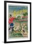 Poster Advertising the Seaside Resort of Arcachon, c.1910-M. de Fonremis-Framed Giclee Print