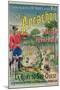 Poster Advertising the Seaside Resort of Arcachon, c.1910-M. de Fonremis-Mounted Giclee Print