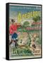 Poster Advertising the Seaside Resort of Arcachon, c.1910-M. de Fonremis-Framed Stretched Canvas