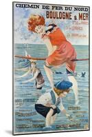 Poster Advertising the Seaside Resort of Boulogne Sur Mer, 1905-Henri Gray-Mounted Giclee Print