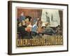 Poster Advertising the Showing of "El Regador Regado" (1895-1896)-null-Framed Art Print