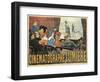 Poster Advertising the Showing of "El Regador Regado" (1895-1896)-null-Framed Art Print