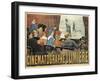 Poster Advertising the Showing of "El Regador Regado" (1895-1896)-null-Framed Art Print