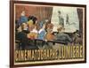 Poster Advertising the Showing of "El Regador Regado" (1895-1896)-null-Framed Art Print