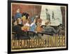 Poster Advertising the Showing of "El Regador Regado" (1895-1896)-null-Framed Art Print