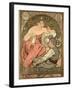 Poster Advertising the 'Societe Populaire Des Beaux-Arts, 1897-Alphonse Mucha-Framed Giclee Print