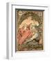 Poster Advertising the 'Societe Populaire Des Beaux-Arts, 1897-Alphonse Mucha-Framed Giclee Print