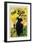 Poster Advertising 'The Sun' Newspaper, 1895-Louis John Rhead-Framed Giclee Print