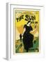 Poster Advertising 'The Sun' Newspaper, 1895-Louis John Rhead-Framed Giclee Print