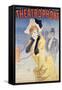 Poster Advertising the 'Theatrophone'-Jules Ch?ret-Framed Stretched Canvas