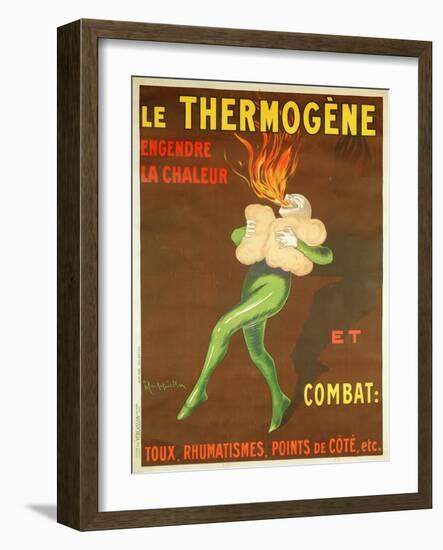 Poster Advertising the 'Thermogene' Heating Pad, 1926-Leonetto Cappiello-Framed Giclee Print