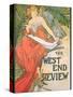 Poster Advertising 'The West End Review', 1898-Alphonse Mucha-Stretched Canvas