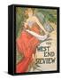 Poster Advertising 'The West End Review', 1898-Alphonse Mucha-Framed Stretched Canvas