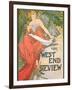 Poster Advertising 'The West End Review', 1898-Alphonse Mucha-Framed Premium Giclee Print
