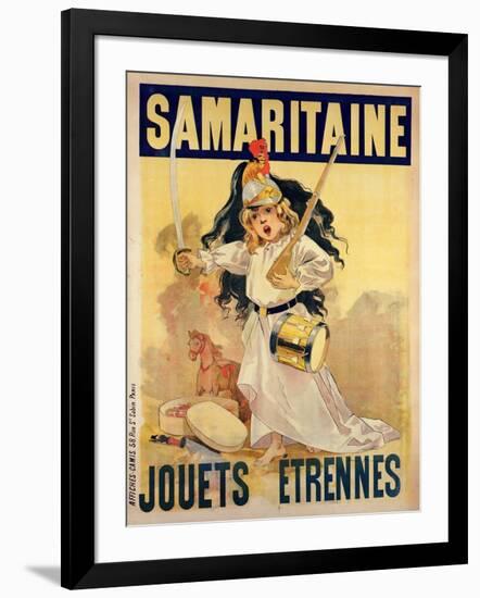 Poster Advertising Toys for Sale at 'La Samaritaine'-Firmin Bouisset-Framed Giclee Print