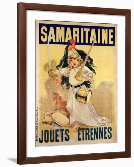 Poster Advertising Toys for Sale at 'La Samaritaine'-Firmin Bouisset-Framed Giclee Print