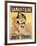 Poster Advertising Toys for Sale at 'La Samaritaine'-Firmin Bouisset-Framed Giclee Print