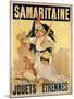 Poster Advertising Toys for Sale at 'La Samaritaine'-Firmin Bouisset-Mounted Giclee Print