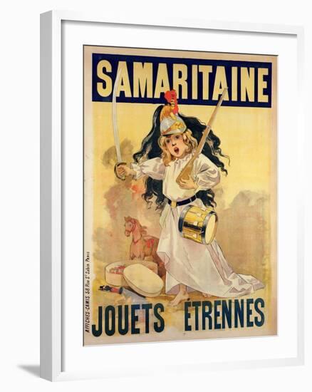 Poster Advertising Toys for Sale at 'La Samaritaine'-Firmin Bouisset-Framed Giclee Print