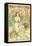 Poster Advertising Trains to Monte Carlo, Monaco, 1897-Alphonse Mucha-Framed Stretched Canvas