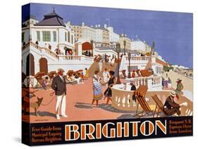 Poster Advertising Travel to Brighton-Henry George Gawthorn-Stretched Canvas