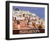 Poster Advertising Travel to Brighton-Henry George Gawthorn-Framed Giclee Print