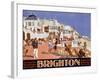 Poster Advertising Travel to Brighton-Henry George Gawthorn-Framed Giclee Print