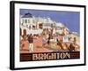 Poster Advertising Travel to Brighton-Henry George Gawthorn-Framed Giclee Print