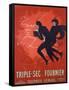 Poster Advertising Triple-Sec Fournier, C. 1920-Leonetto Cappiello-Framed Stretched Canvas