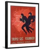 Poster Advertising Triple-Sec Fournier, C. 1920-Leonetto Cappiello-Framed Premium Giclee Print