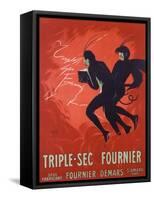 Poster Advertising Triple-Sec Fournier, C. 1920-Leonetto Cappiello-Framed Stretched Canvas