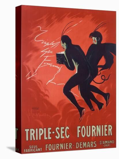 Poster Advertising Triple-Sec Fournier, C. 1920-Leonetto Cappiello-Stretched Canvas