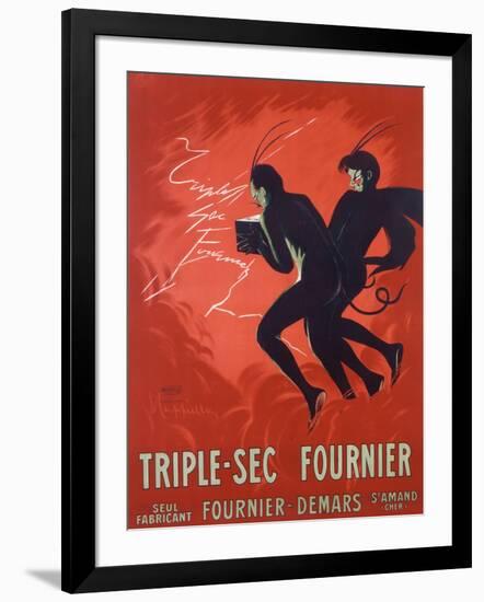 Poster Advertising Triple-Sec Fournier, C. 1920-Leonetto Cappiello-Framed Giclee Print