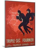 Poster Advertising Triple-Sec Fournier, C. 1920-Leonetto Cappiello-Mounted Giclee Print