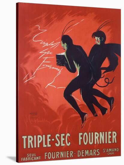 Poster Advertising Triple-Sec Fournier, C. 1920-Leonetto Cappiello-Stretched Canvas