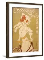 Poster Advertising Triumph Bicycles, 1907-Misti-Framed Giclee Print