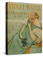 Poster Advertising "Violet Water," by Colgate & Co.-null-Stretched Canvas