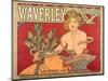 Poster Advertising 'Waverley Cycles', 1898-Alphonse Mucha-Mounted Giclee Print