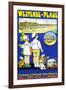 Poster Advertising Westende Beach At Ostende Belgium-null-Framed Art Print