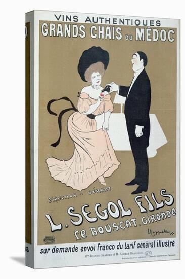 Poster Advertising Wines from the Medoc-Leonetto Cappiello-Stretched Canvas