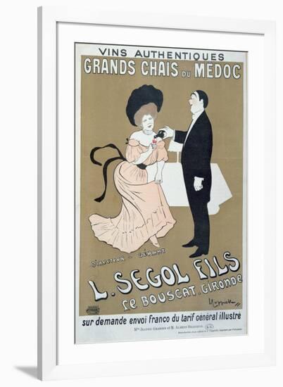 Poster Advertising Wines from the Medoc-Leonetto Cappiello-Framed Giclee Print