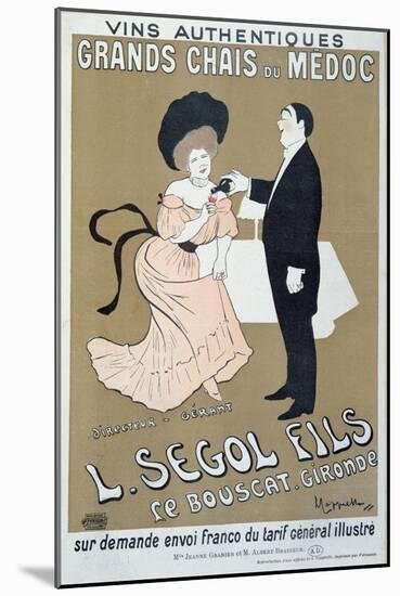 Poster Advertising Wines from the Medoc-Leonetto Cappiello-Mounted Giclee Print