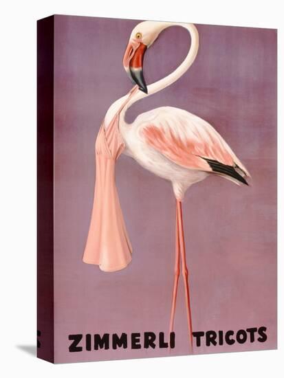 Poster Advertising Zimmerli Clothing, C.1935-null-Stretched Canvas