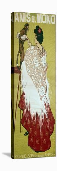 Poster Anis del Mono-Ramon Casas-Stretched Canvas