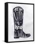 Poster Boots-anna42f-Framed Stretched Canvas