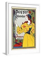 Poster Calendar-Louis Rhead-Framed Art Print